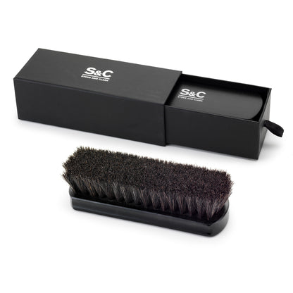 Leather Horse Hair Brush (BLACK) - iRep Auto Detail Supply
