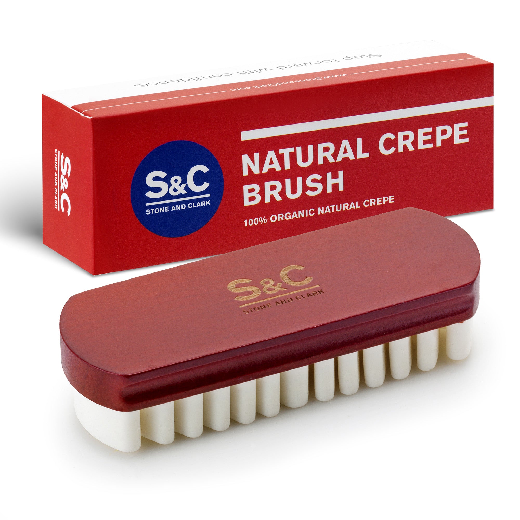 A clearance suede brush